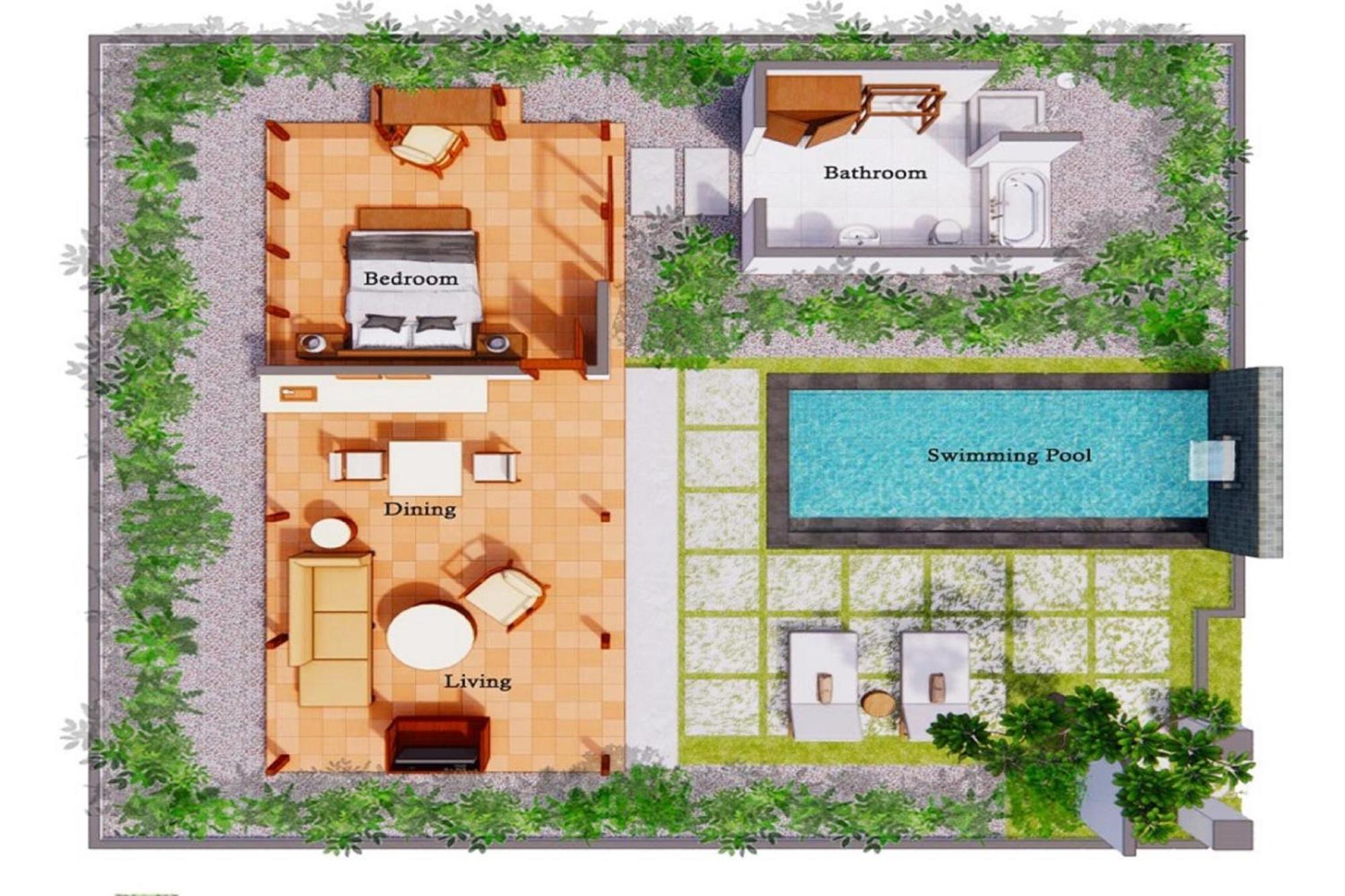 Mayaloka Villas Seminyak Экстерьер фото